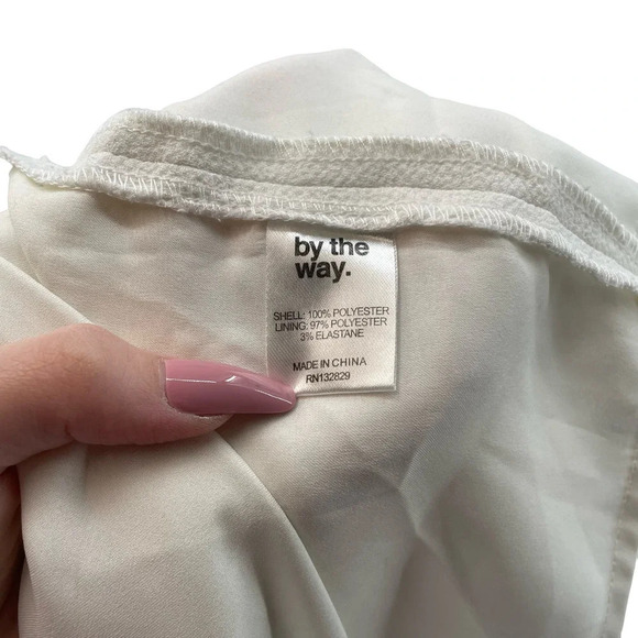 By The Way. Cheyenne Open Cut-Out Back Short Sleeve Mini Dress Size Small - Picture 10 of 10